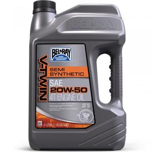 Engine oil Bel-Ray V-TWIN SEMI SYNTHETIC 20W-50 4 l