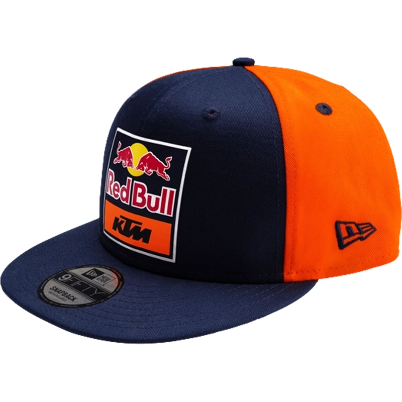 Czapka z prostym daszkiem KTM Replica niebiesko-pomarańczowa