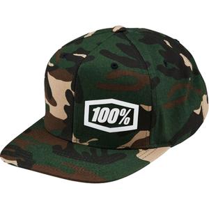 W 100% czapka z daszkiem typu Machine Snapback w kamuflażu