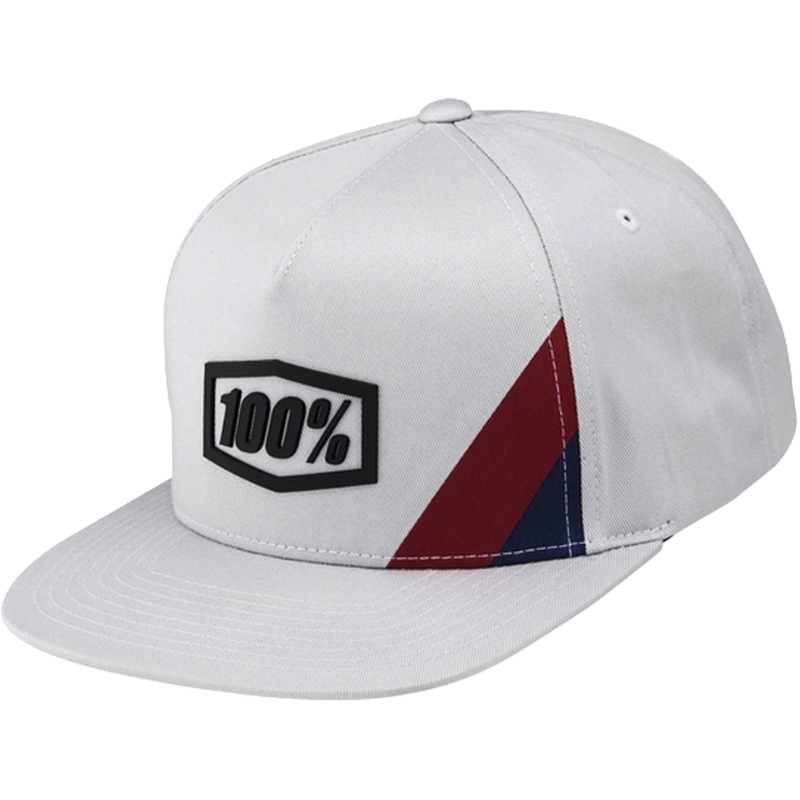 Czapka typu Snapback 100% Cornerstone w kolorze białym