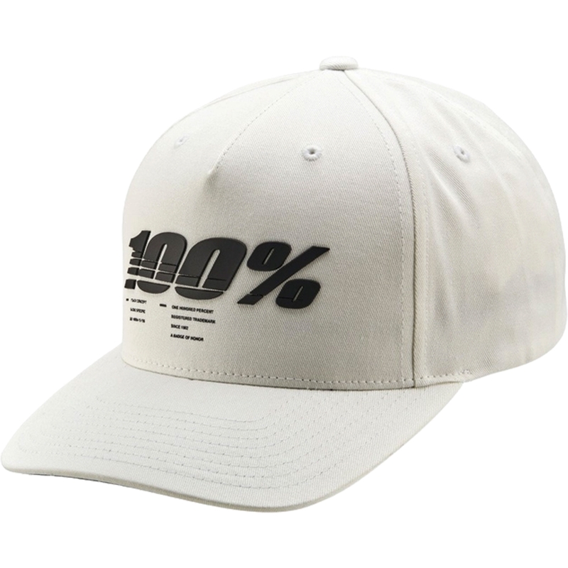 Czapka Snapback 100% Staunch w kolorze białym
