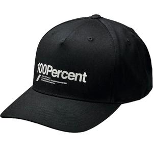 Czapka Snapback 100% Manifesto w kolorze czarnym