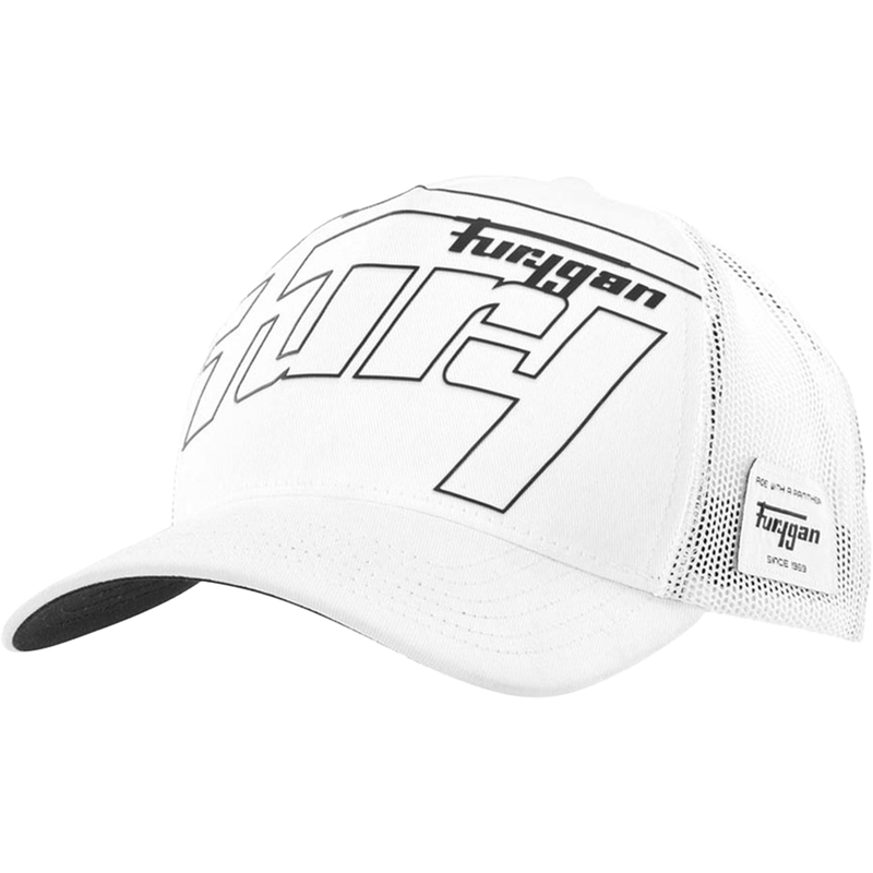Czapka Furygan Trucker Rage biało-czarna