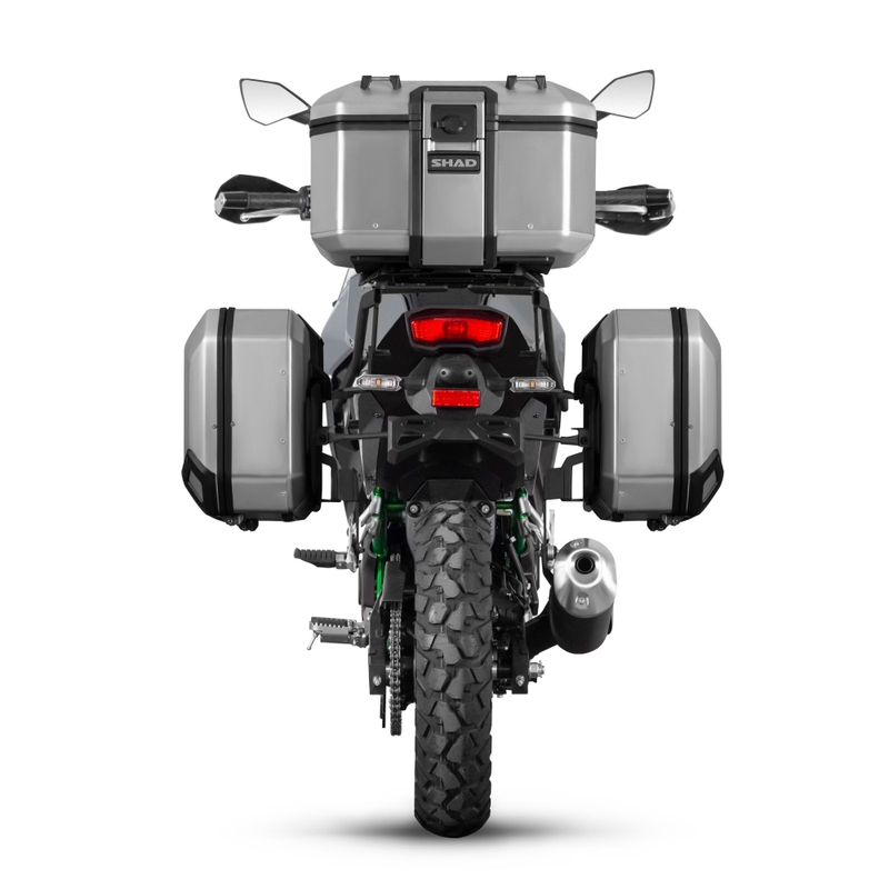 4P System fitting kit SHAD (for cases and bags TERRA and SH38X) for KAWASAKI KLE 500 / SE (2025<) 2026-2026