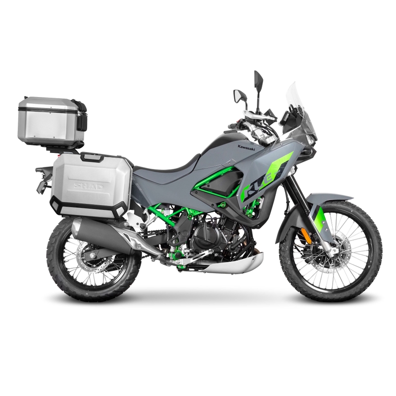 4P System fitting kit SHAD (for cases and bags TERRA and SH38X) for KAWASAKI KLE 500 / SE (2025<) 2026-2026