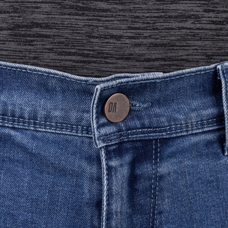 Jeansy motocyklowe Oxford Original Approved Tailor AA w kolorze jasnoniebieskim