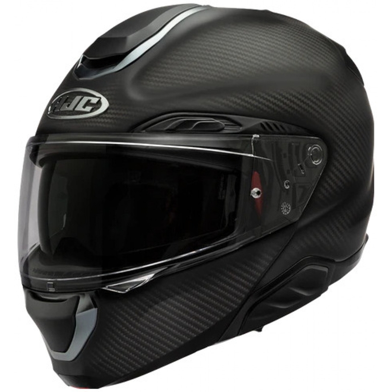 Kask motocyklowy typu flip-up HJC RPHA 91 CARBON czarny mat