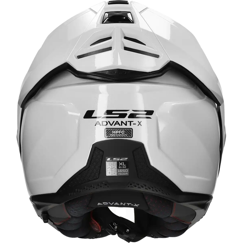 LS2 FF901 Advant X Solid White Składany kask motocyklowy