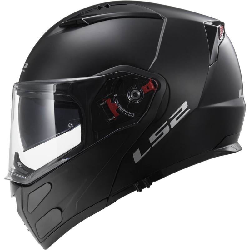 Szczękowy kask motocyklowy LS2 FF324 Metro czarny matowy