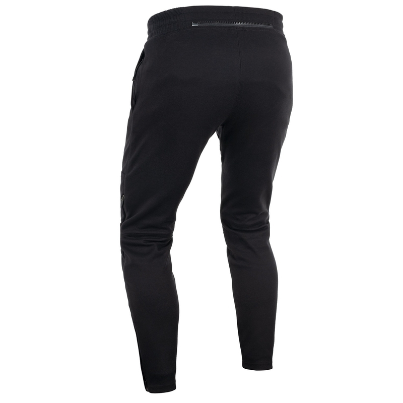 Spodnie motocyklowe Oxford Armourlite AA Joggers w kolorze czarnym, skrócone