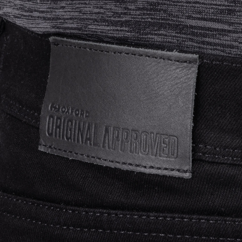 Jeansy motocyklowe Oxford Original Approved Tailor AA w kolorze czarnym