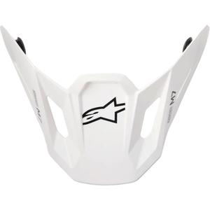 Wizjer do kasku Alpinestars Supertech S-M7 Solid biały