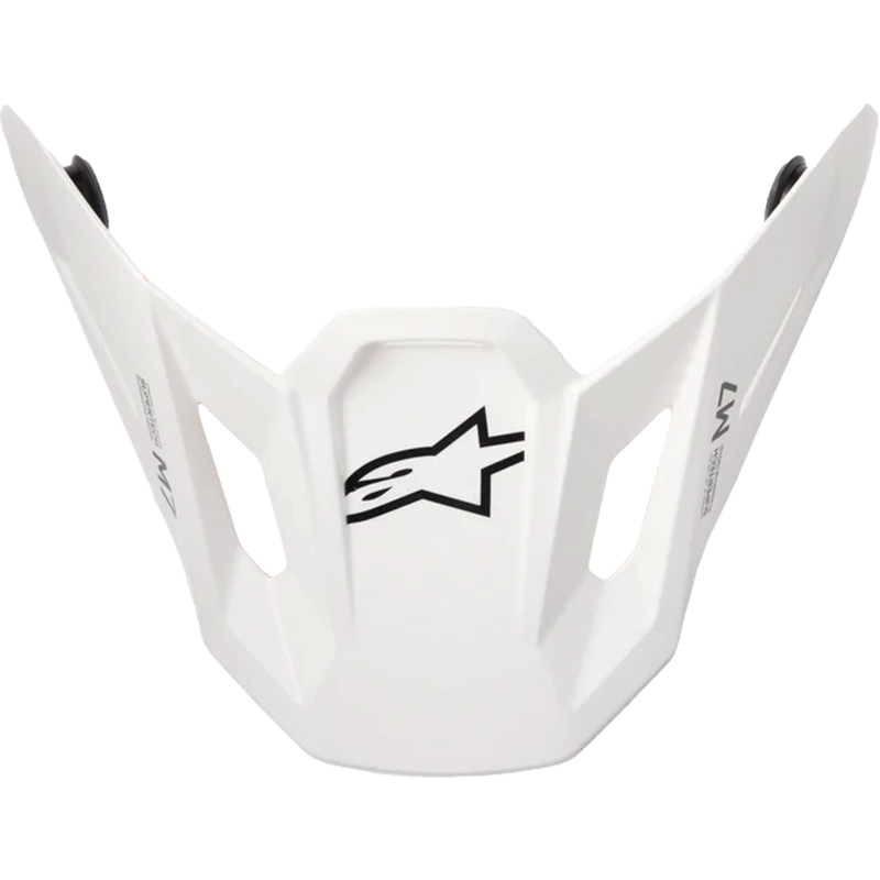Wizjer do kasku Alpinestars Supertech S-M7 Solid biały