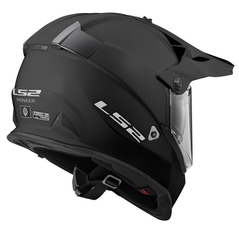 Enduro kask LS2 MX436 Pioneer czarny matowy wyprzedaż