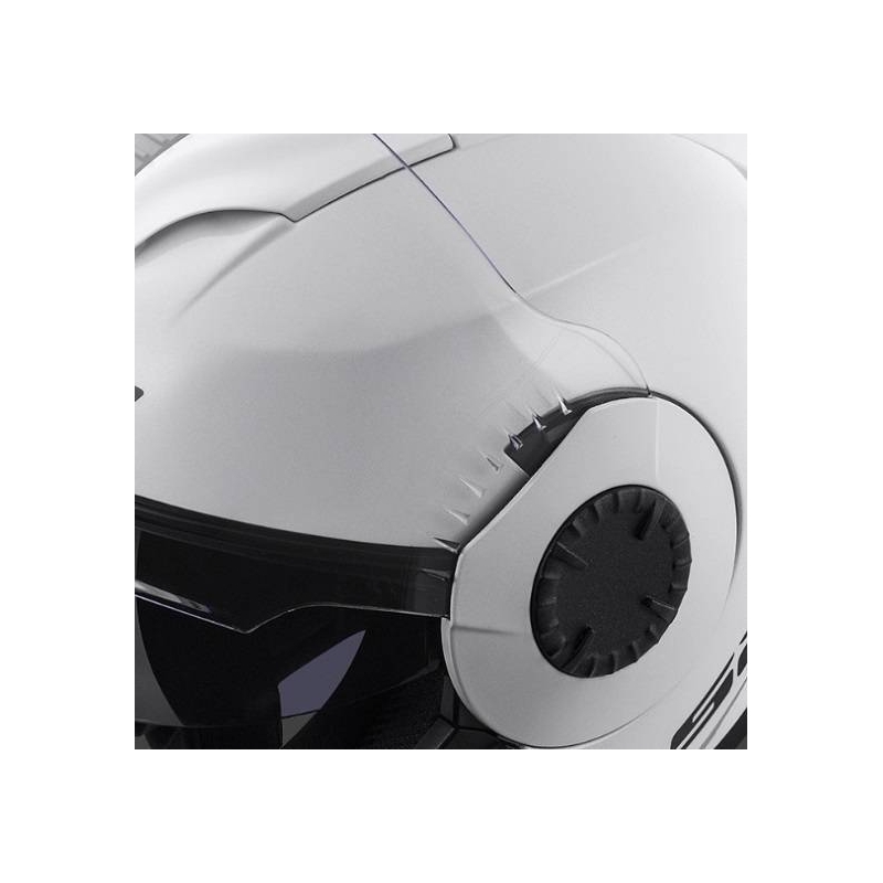 Otwarty kask motocyklowy LS2 OF570 Verso biały połysk