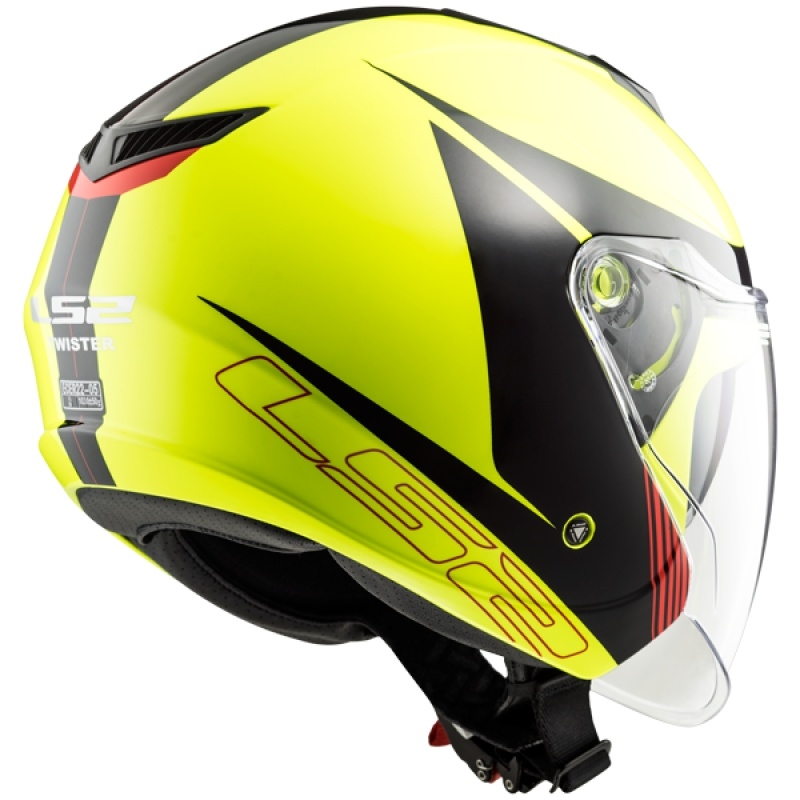 Otwarty kask motocyklowy LS2 OF573 Twister Plane