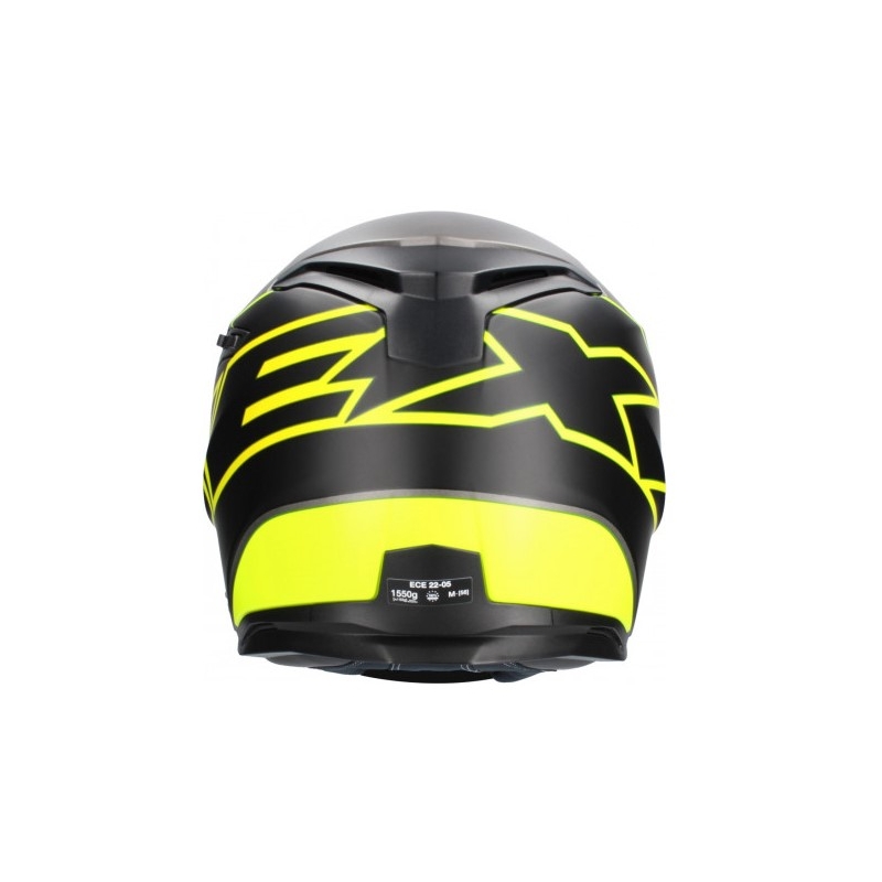 Integralny kask motocyklowy Nexx SX 100 Orion czarno-fluo żółty wyprzedaż