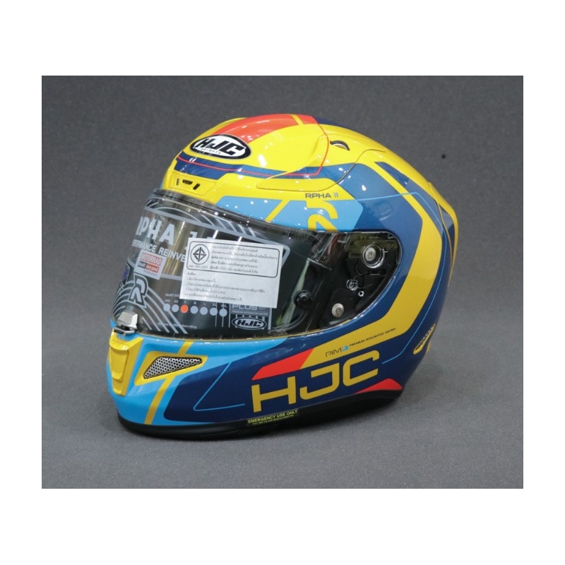Integralny kask motocyklowy HJC RPHA 11 Chakri MC23 wyprzedaż