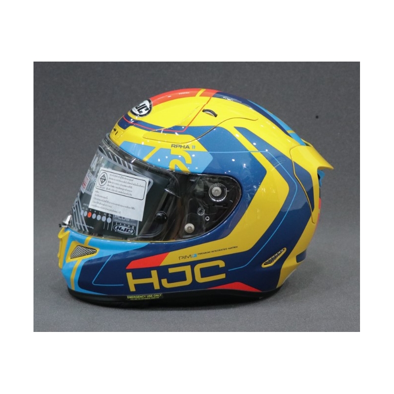 Integralny kask motocyklowy HJC RPHA 11 Chakri MC23 wyprzedaż