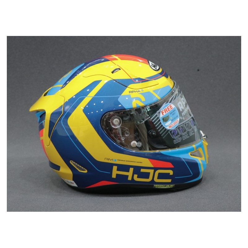 Integralny kask motocyklowy HJC RPHA 11 Chakri MC23 wyprzedaż