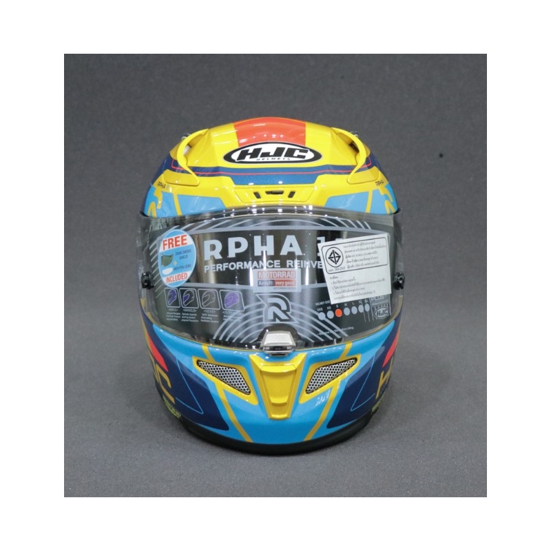 Integralny kask motocyklowy HJC RPHA 11 Chakri MC23 wyprzedaż
