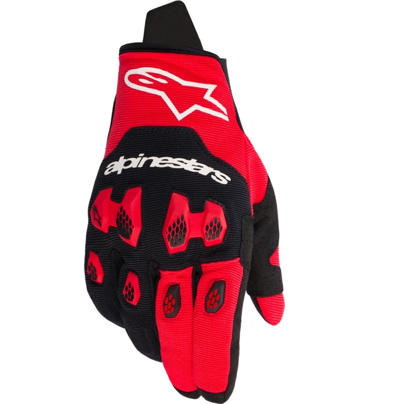Rękawice motocrossowe Alpinestars PRO-DURA czerwono-czarne