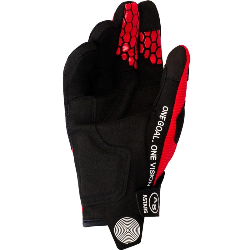 Rękawice motocrossowe Alpinestars PRO-DURA czerwono-czarne