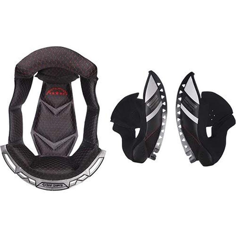 Wnętrze kasku motocyklowego LS2 FF811, czarne