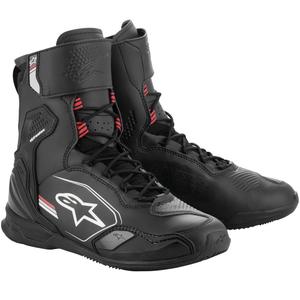Buty motocyklowe Alpinestars Superfaster czarno-szaro-czerwone