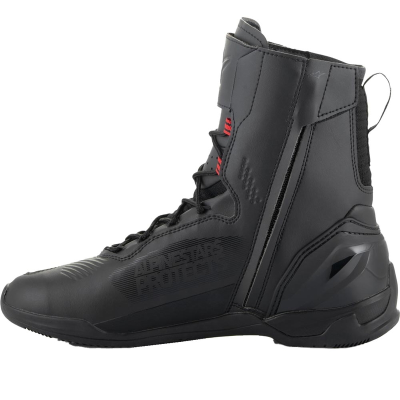 Buty motocyklowe Alpinestars Superfaster czarno-szaro-czerwone