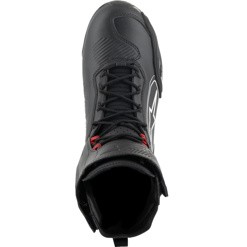 Buty motocyklowe Alpinestars Superfaster czarno-szaro-czerwone