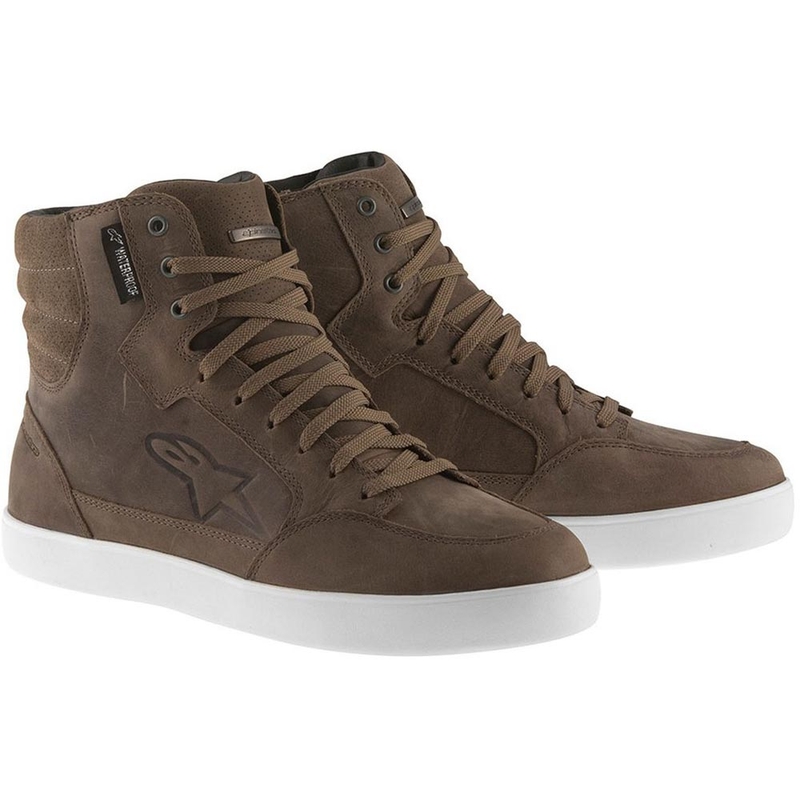 Wodoodporne buty motocyklowe Alpinestars J-6 brązowe