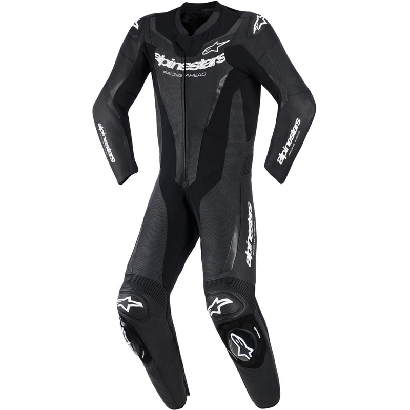 Jednoczęściowy kombinezon motocyklowy Alpinestars GP FORCE V2 czarno-biały