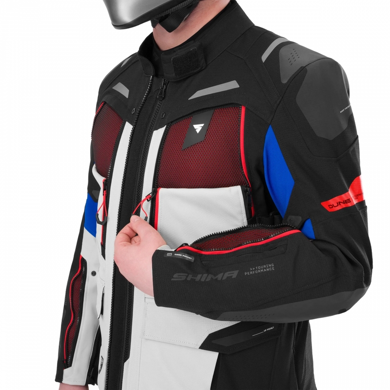 Kurtka motocyklowa Shima Dune 2.0 niebieska