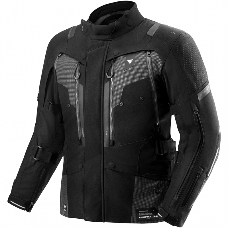 Kurtka motocyklowa Shima Hero 3.0 czarna