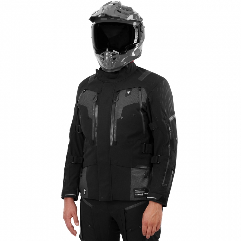 Kurtka motocyklowa Shima Hero 3.0 czarna