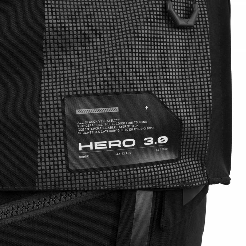 Kurtka motocyklowa Shima Hero 3.0 czarna
