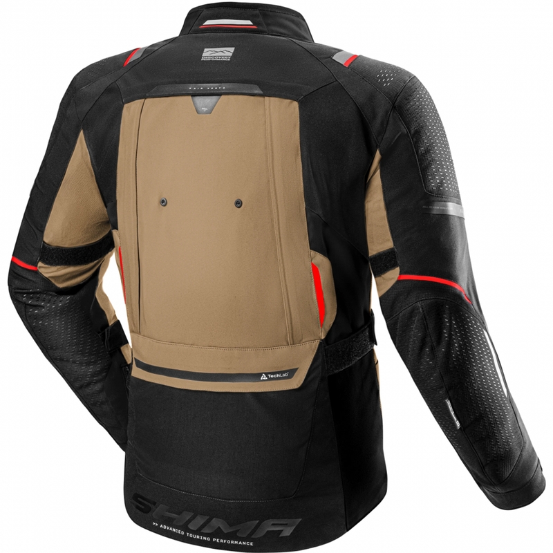 Kurtka motocyklowa Shima Hero 3.0 brązowa