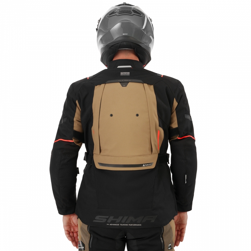 Kurtka motocyklowa Shima Hero 3.0 brązowa