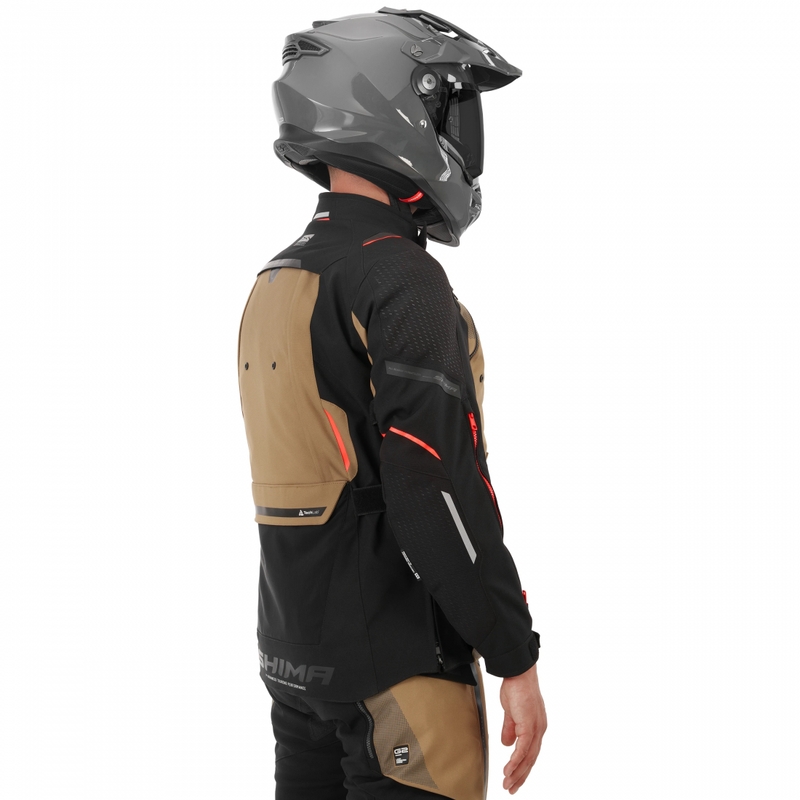 Kurtka motocyklowa Shima Hero 3.0 brązowa