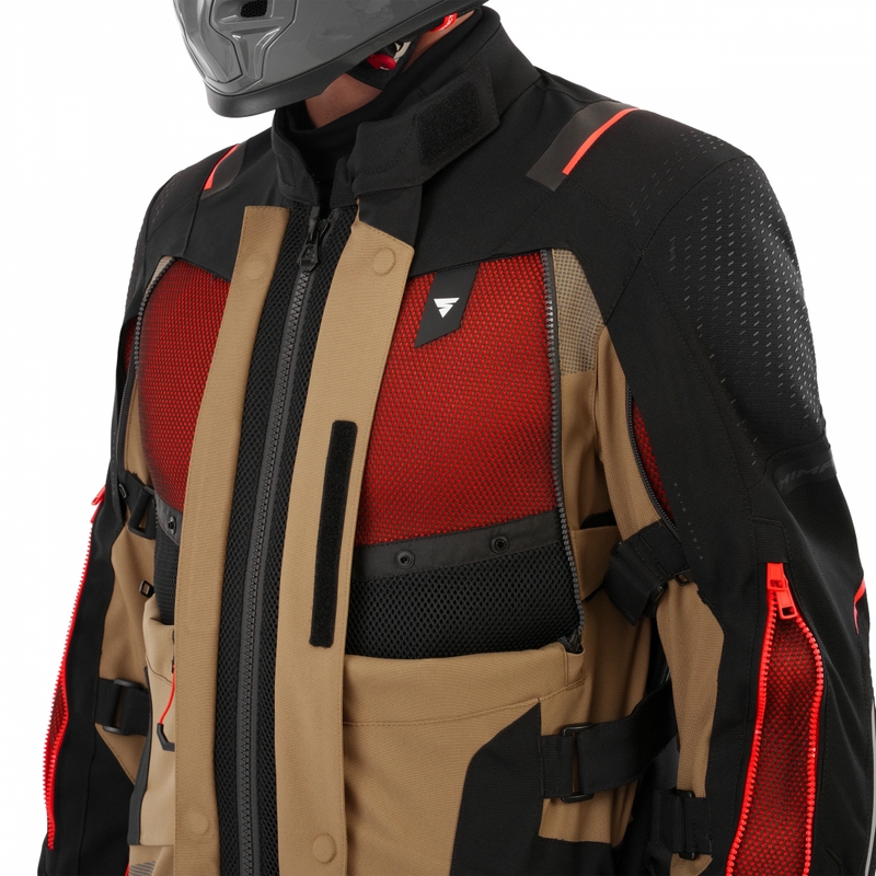 Kurtka motocyklowa Shima Hero 3.0 brązowa