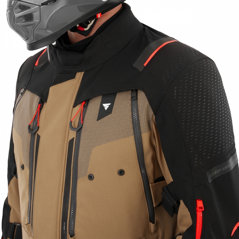 Kurtka motocyklowa Shima Hero 3.0 brązowa