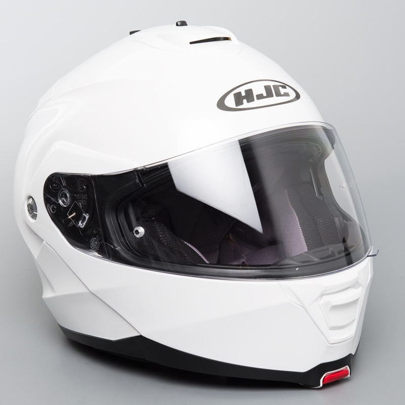 Szczękowy kask motocyklowy HJC IS-MAX II biały