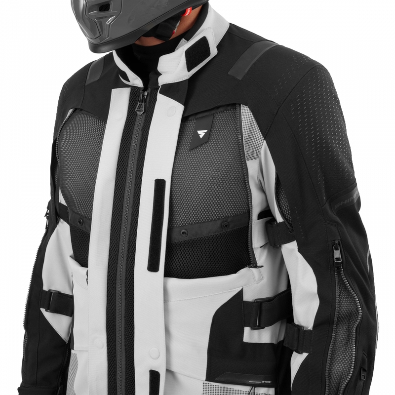 Kurtka motocyklowa Shima Hero 3.0 szaro-czarna
