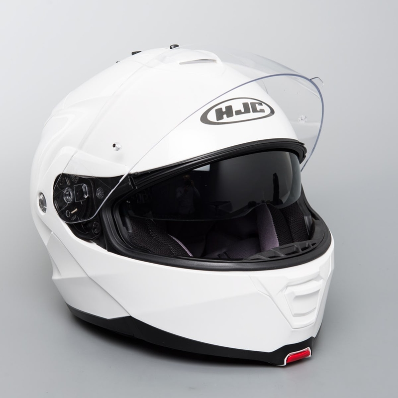 Szczękowy kask motocyklowy HJC IS-MAX II biały