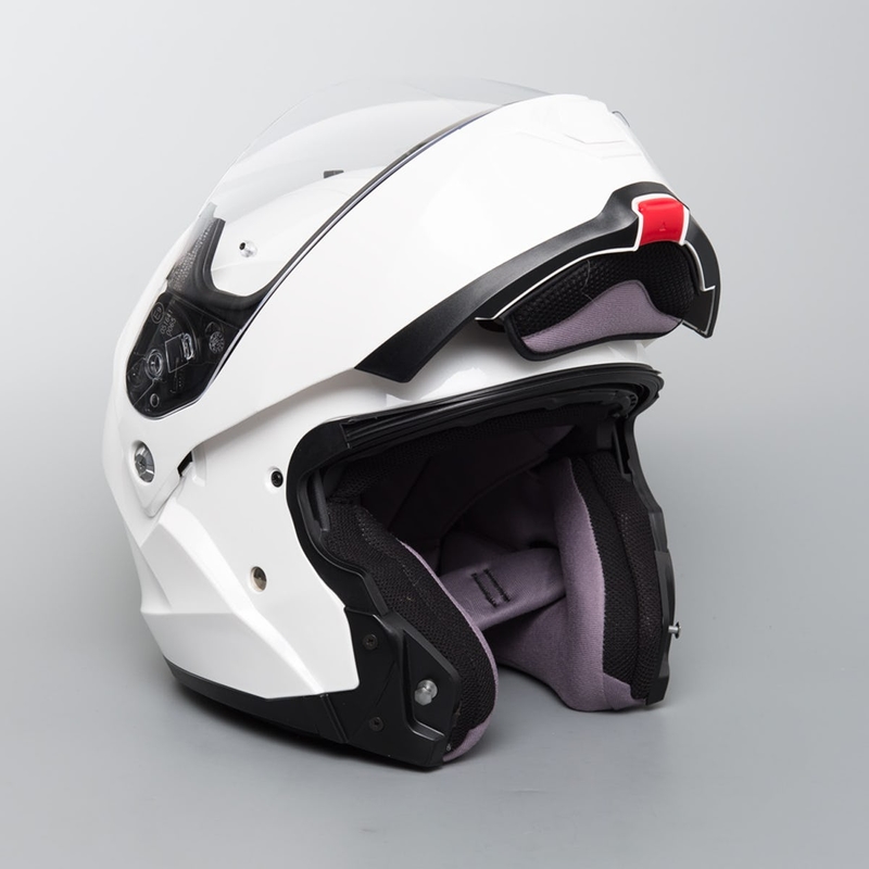 Szczękowy kask motocyklowy HJC IS-MAX II biały