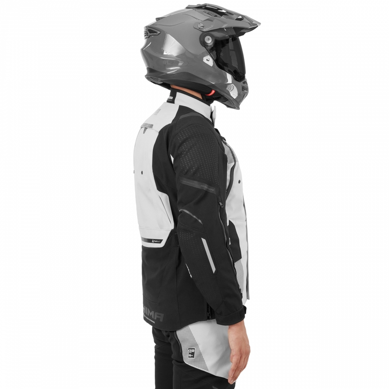 Kurtka motocyklowa Shima Hero 3.0 szaro-fluo-żółta