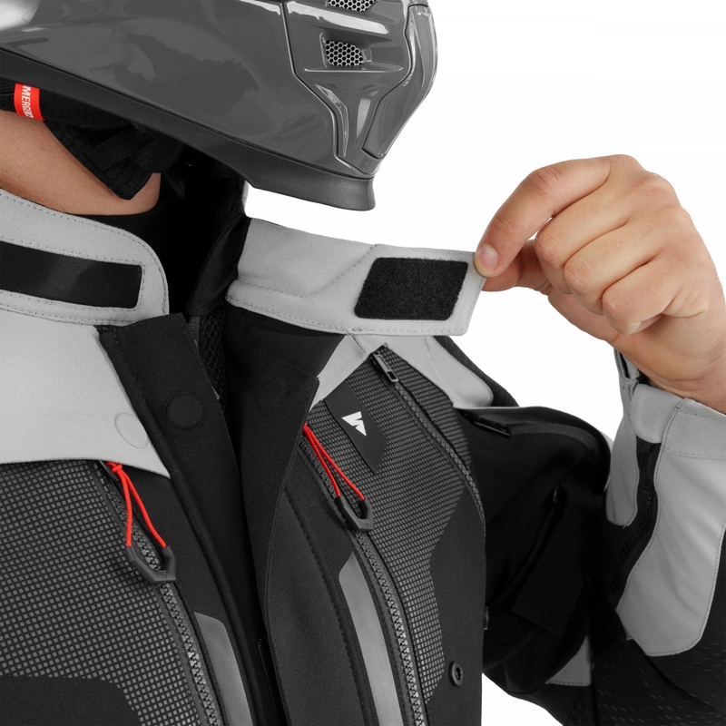 Kurtka motocyklowa Shima Hero 3.0 szaro-czerwona