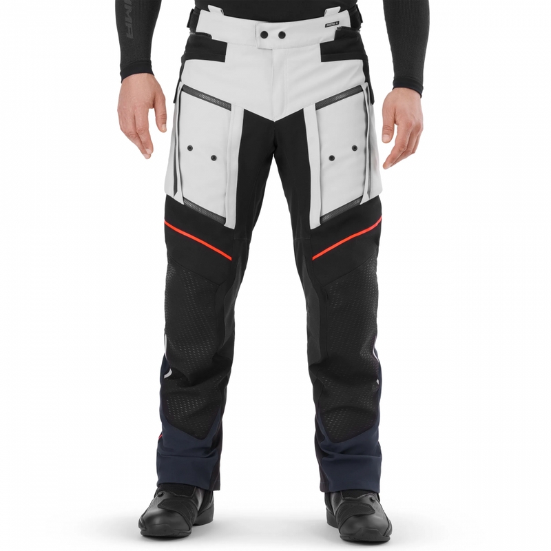 Spodnie motocyklowe Shima Hero 3.0 szaro-niebieskie