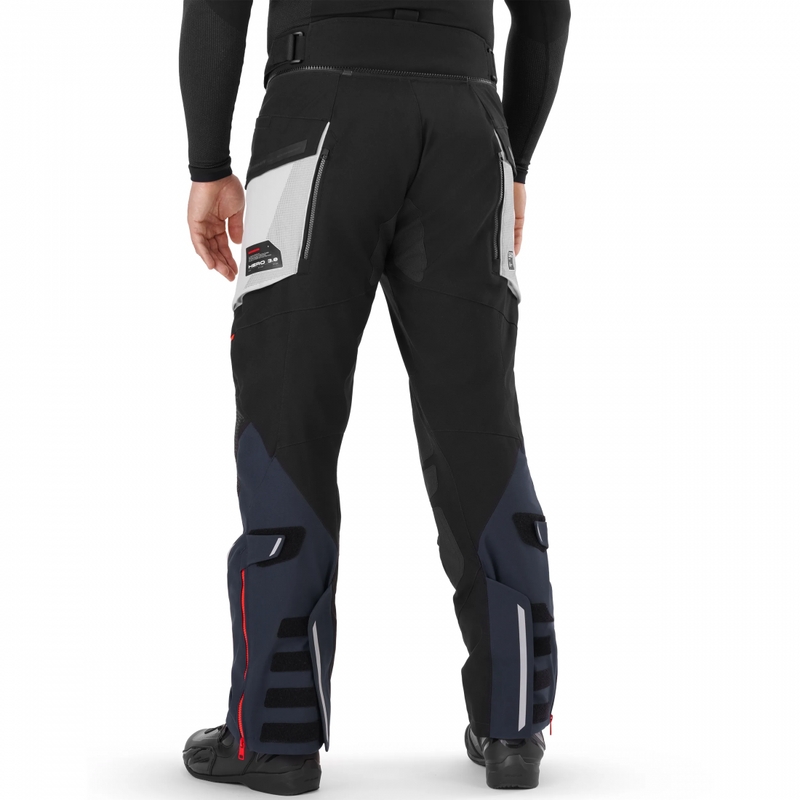 Spodnie motocyklowe Shima Hero 3.0 szaro-niebieskie